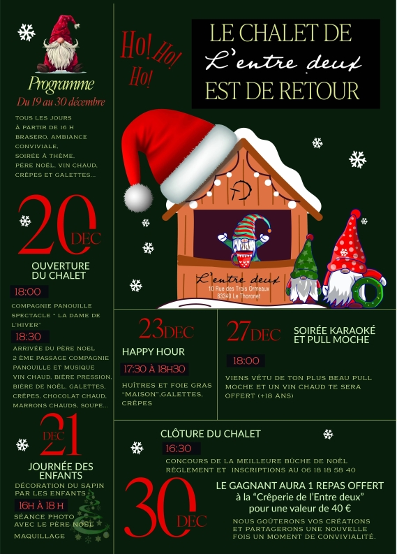 L'Entre Deux - Restaurant Le Thoronet - Creperie Le Thoronet